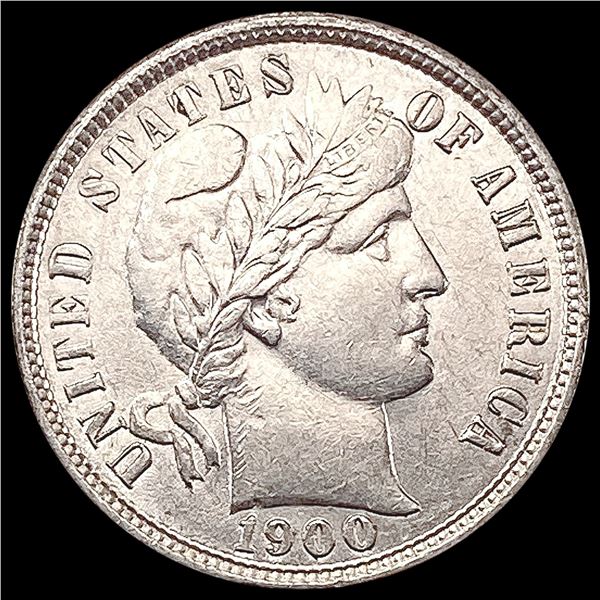 1900 Barber Dime CLOSELY UNCIRCULATED