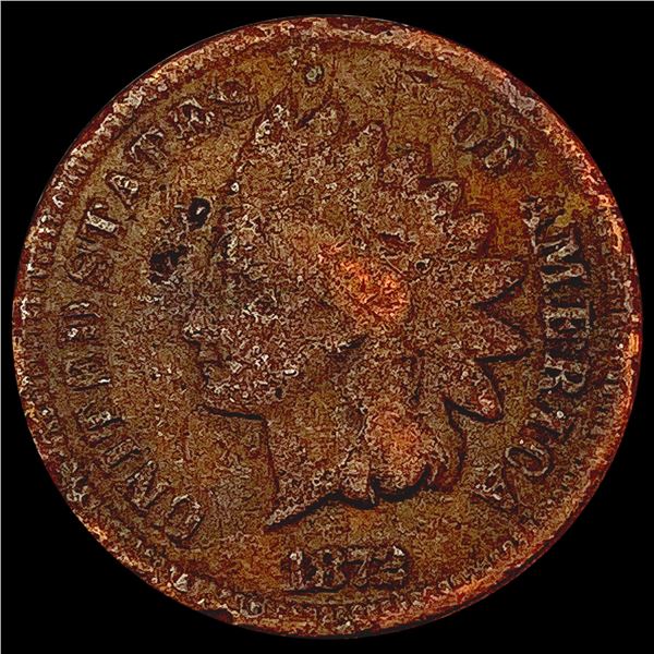 1872 Indian Head Cent LIGHTLY CIRCULATED