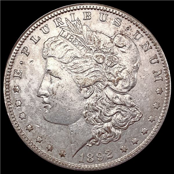 1892-S Morgan Silver Dollar CHOICE AU