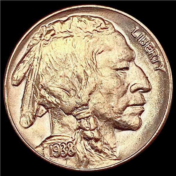 1938-D Buffalo Nickel GEM BU