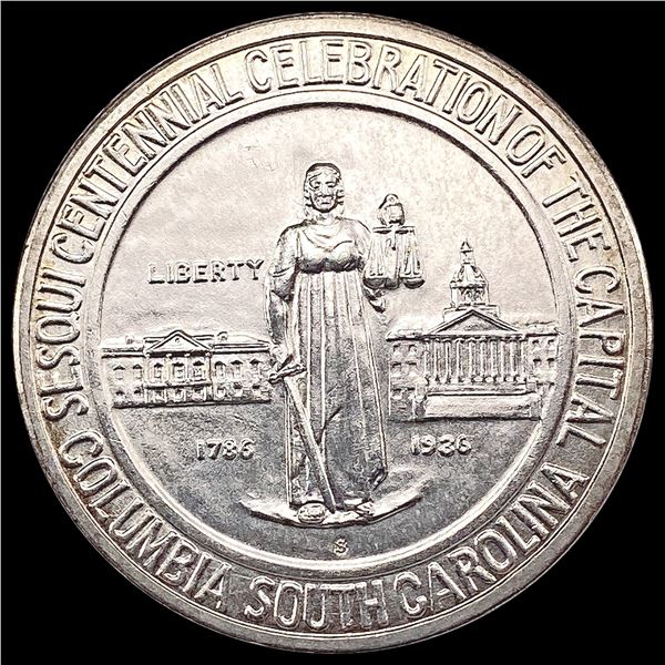 1936-S Columbia Half Dollar SUPERB GEM BU