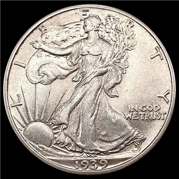 1939 Walking Liberty Half Dollar GEM BU