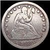 1859-O Seated Liberty Quarter LIGHTLY CIRCULATED