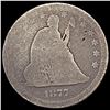 Image 1 : 1877-CC Seated Liberty Quarter NICELY CIRCULATED