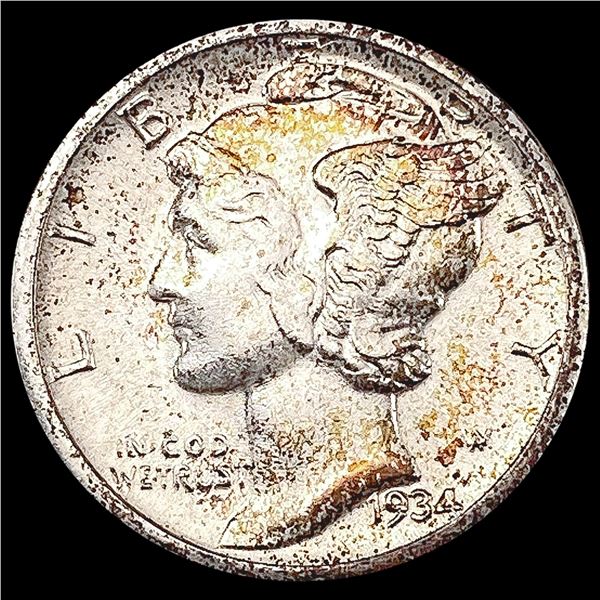 1934-D Mercury Dime SUPERB GEM BU