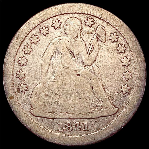 1841-O Seated Liberty Dime NICELY CIRCULATED