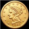 1851-O $2.50 Gold Quarter Eagle LIGHTLY CIRCULATED