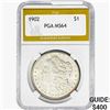 Image 1 : 1902 Morgan Silver Dollar PGA MS64