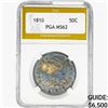 Image 1 : 1810 Capped Bust Half Dollar PGA MS62
