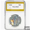 Image 1 : 1832 Capped Bust Half Dollar PGA MS64