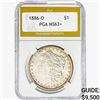 1886-O Morgan Silver Dollar PGA MS63+