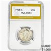 1928-S Standing Liberty Quarter PGA MS64