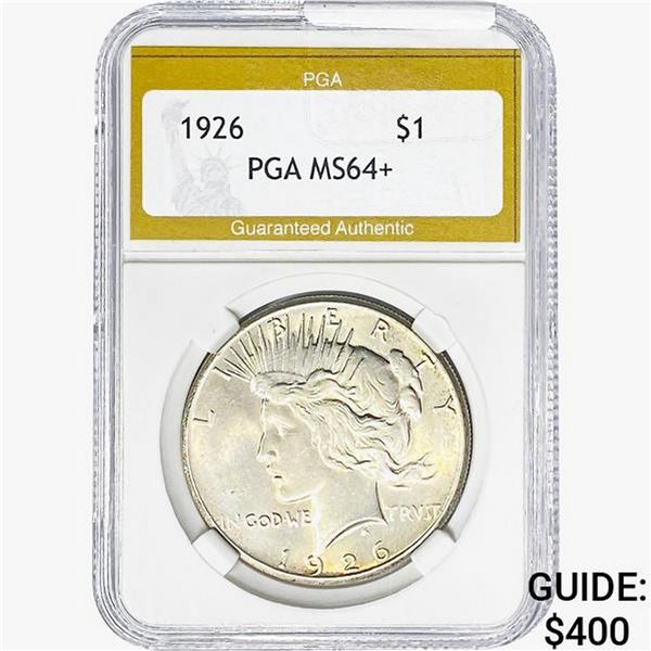 1926 Silver Peace Dollar PGA MS64+