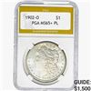 Image 1 : 1902-O Morgan Silver Dollar PGA MS65+ PL