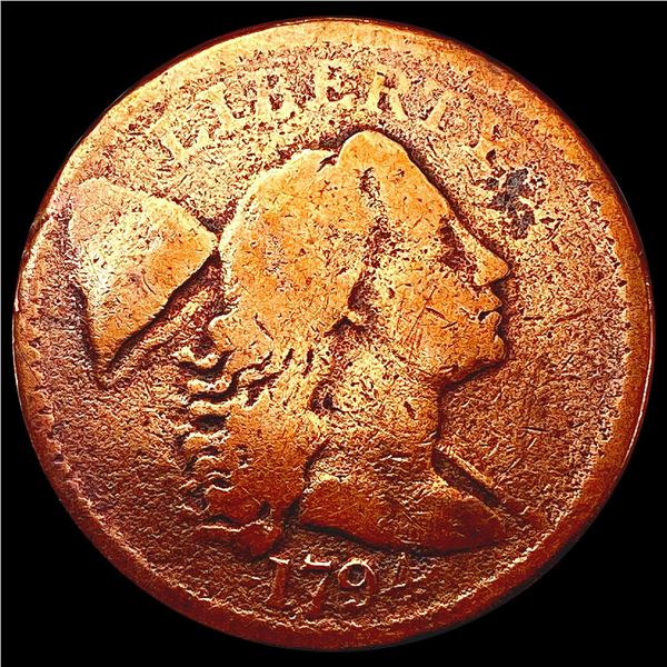 1794 Liberty Cap Large Cent NICELY CIRCULATED