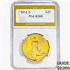 1916-S $20 Gold Double Eagle PGA MS64