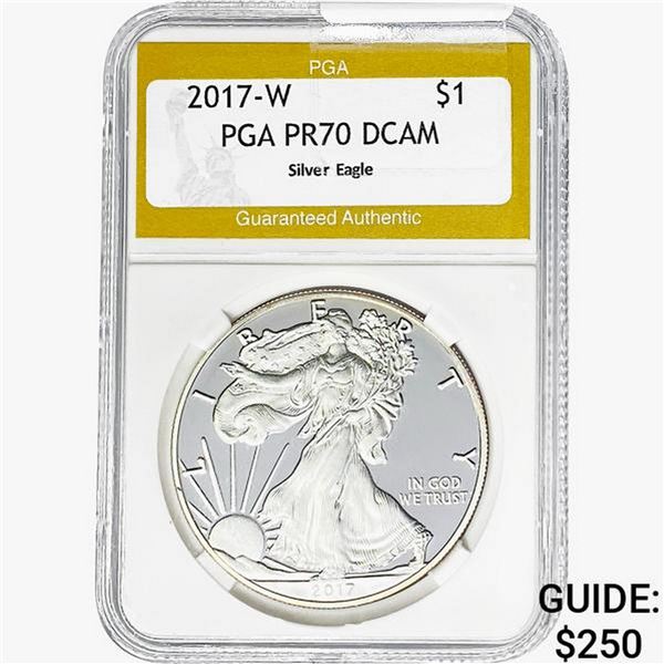2017-W Silver Eagle PGA PR70 DCAM