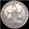 Image 1 : 1853 Silver Three Cent UNCIRCULATED