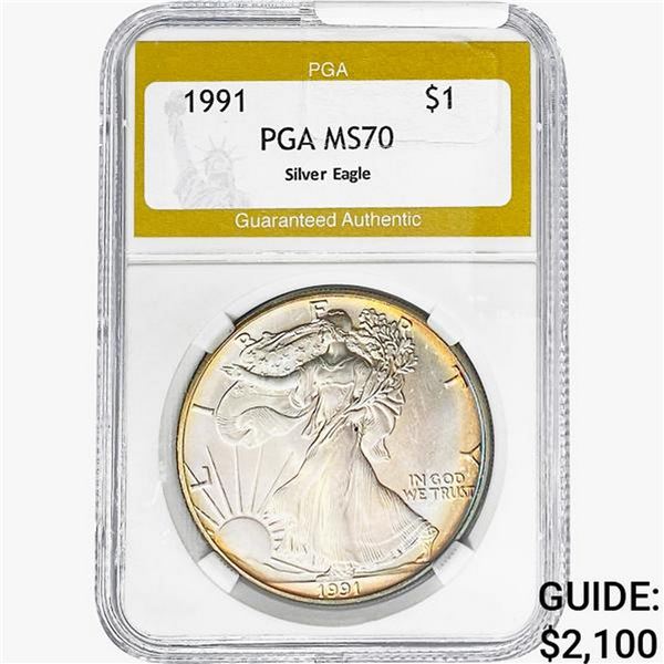 1991 Silver Eagle PGA MS70
