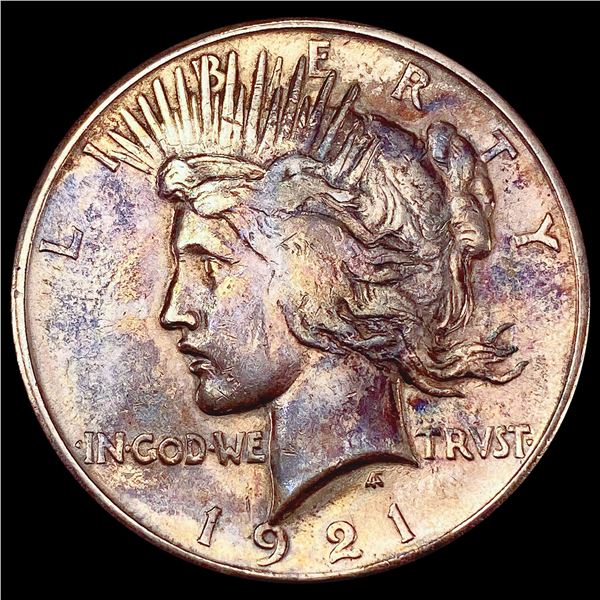 1921 Silver Peace Dollar CHOICE BU