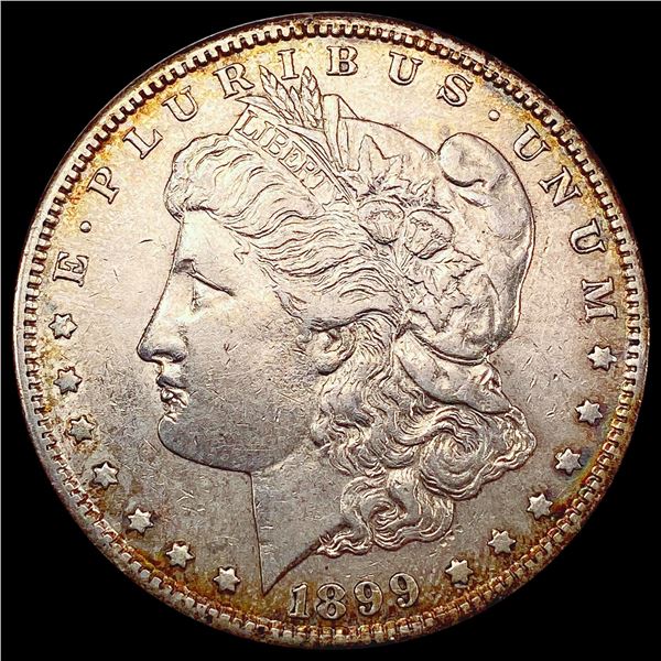 1899-S Morgan Silver Dollar CHOICE AU