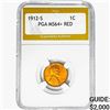 Image 1 : 1912-S Wheat Cent PGA MS64+ RED