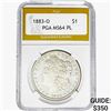 Image 1 : 1883-O Morgan Silver Dollar PGA MS64 PL