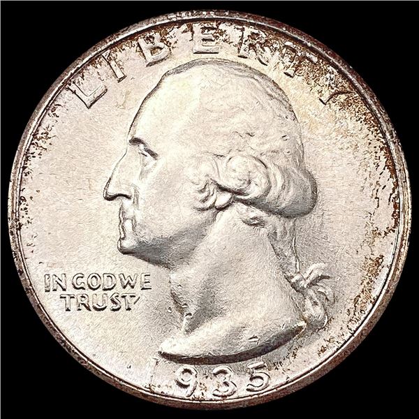 1935 Washington Silver Quarter SUPERB GEM BU