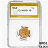 Image 1 : 1868 Indian Head Cent PGA MS63+ RB