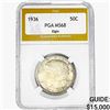 1936 Elgin Half Dollar PGA MS68