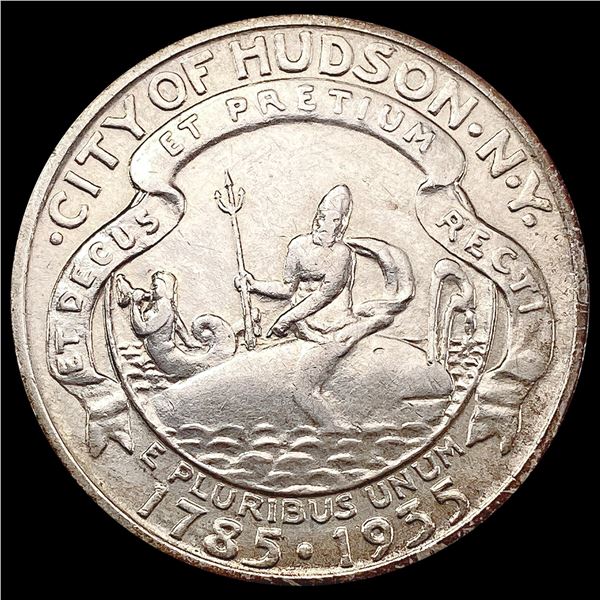 1935 Hudson Half Dollar UNCIRCULATED