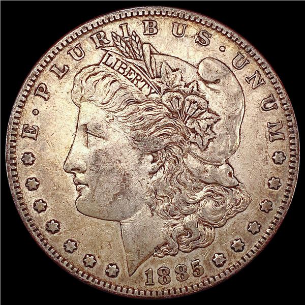 1885-S Morgan Silver Dollar CLOSELY UNCIRCULATED