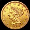 Image 1 : 1879 $2.50 Gold Quarter Eagle CLOSELY UNCIRCULATED