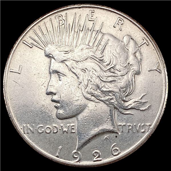 1926-S Silver Peace Dollar CLOSELY UNCIRCULATED