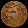 Image 2 : 1829 Counterstamped Classic Head Half Cent ABOUT UNCIRCULATED