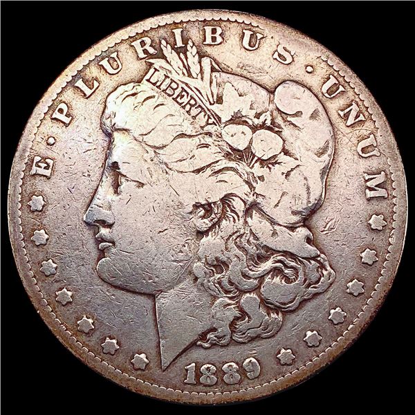 1889-CC Morgan Silver Dollar NICELY CIRCULATED