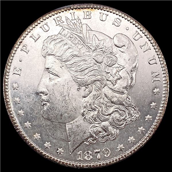 1879-S Morgan Silver Dollar GEM BU