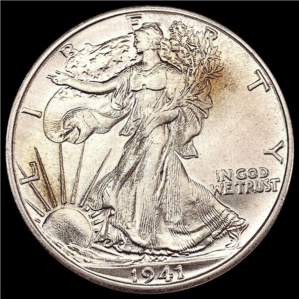 1941-S Walking Liberty Half Dollar SUPERB GEM BU