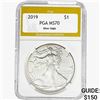 Image 1 : 2019 Silver Eagle PGA MS70