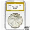 Image 1 : 2002 Silver Eagle PGA MS70