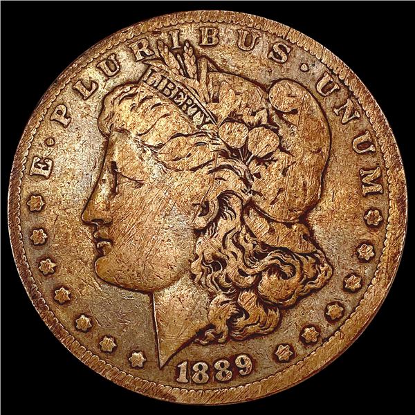 1889-CC Morgan Silver Dollar NICELY CIRCULATED