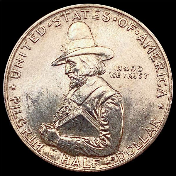 1920 Pilgrim Half Dollar GEM BU