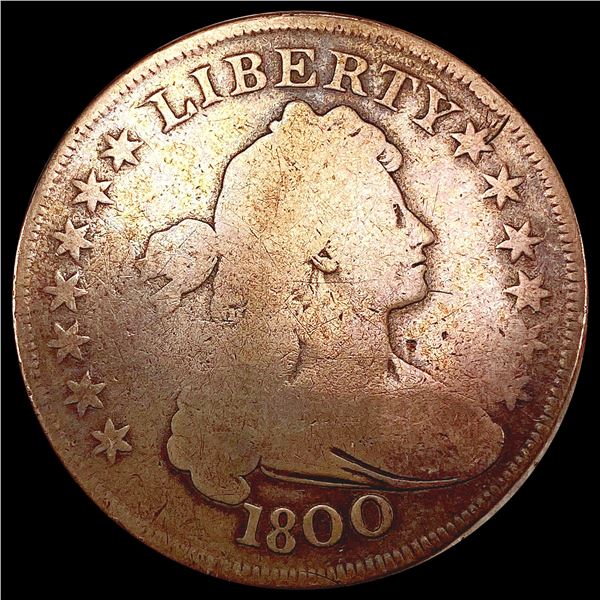 1800 Draped Bust Dollar NICELY CIRCULATED