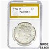 1903-O Morgan Silver Dollar PGA MS64