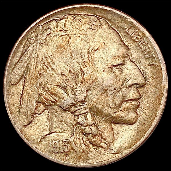 1913-D T1 Buffalo Nickel CHOICE BU