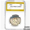 1951 Franklin Half Dollar PGA PR68 Cameo