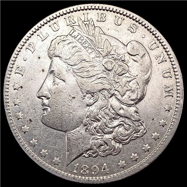 1894-O Morgan Silver Dollar NEARLY UNCIRCULATED
