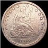 1860 Seated Liberty Quarter LIGHTLY CIRCULATED