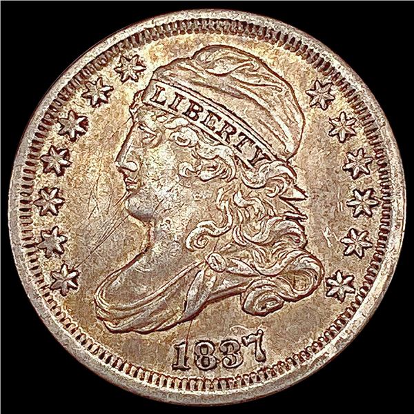 1837 Capped Bust Dime CLOSELY UNCIRCULATED