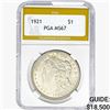 1921 Morgan Silver Dollar PGA MS67